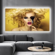 Led Işıklı Kanvas Tablo, 3d Dekoratif Baskılı Tablo Yapay Zeka Destekli Modern Tasarımlar 48