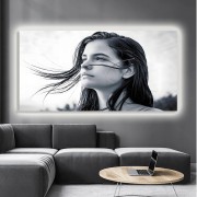 Led Işıklı Kanvas Tablo, 3d Dekoratif Baskılı Tablo Yapay Zeka Destekli Modern Tasarımlar 57