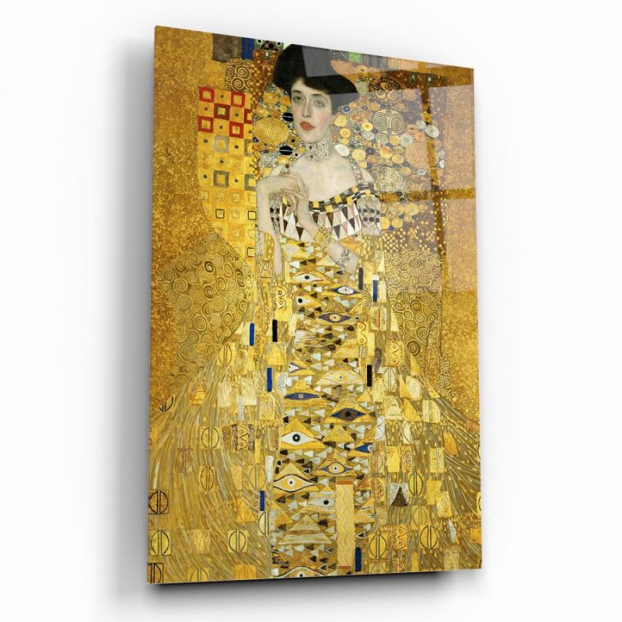 Gustave Klimt Cam Tablo | Hediyelik, Dekoratif, Ofis, Mutfak