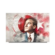 Atatürk Cam Tablo | Hediyelik, Dekoratif, Ofis, Mutfak