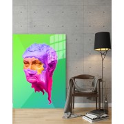 Popart Digital Sanatlar,3d Dekoratif Baskı Cam Tablo 71