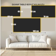 Led Işıklı Kanvas Tablo, 3d Dekoratif Baskılı Tablo Yapay Zeka Destekli Modern Tasarımlar 272