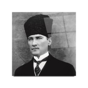 Atatürk Cam Tablo | Hediyelik, Dekoratif, Ofis, Mutfak