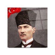 Atatürk Cam Tablo | Hediyelik, Dekoratif, Ofis, Mutfak