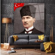 Atatürk Cam Tablo | Hediyelik, Dekoratif, Ofis, Mutfak