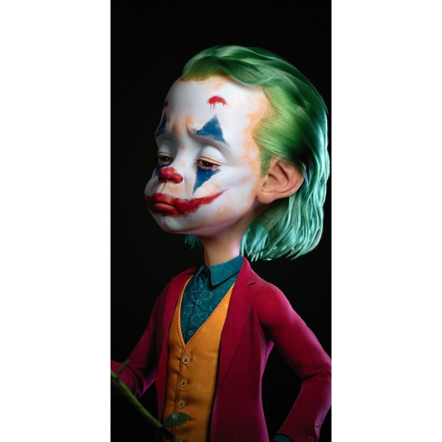 Kanvas Küçük Joker Sayılarla Boyama SetiKasnaklı