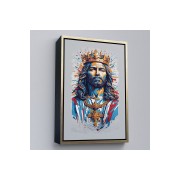 Çerçeveli Hz İsa Tablosu - Jesus-7927