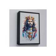 Çerçeveli Hz İsa Tablosu - Jesus-7927