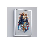 Çerçeveli Hz İsa Tablosu - Jesus-7927