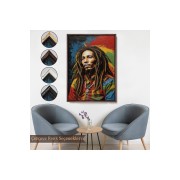 Çerçeveli Bob Marley Tablosu-7892