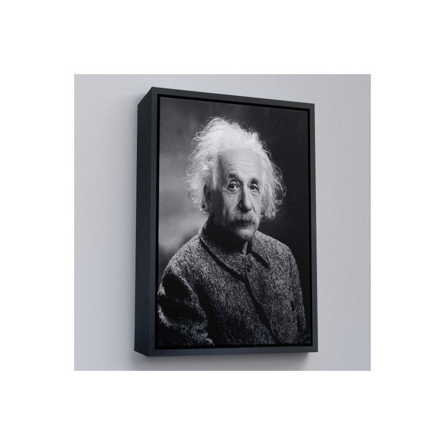 Çerçeveli Albert Einstein Tablo-7845