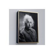 Çerçeveli Albert Einstein Tablo-7845