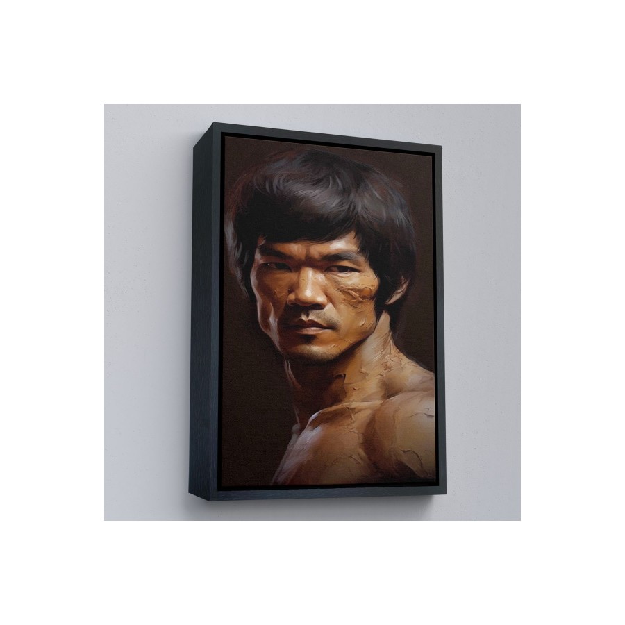 Çerçeveli Bruce Lee Tablosu-7749