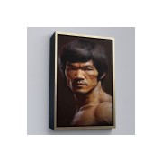 Çerçeveli Bruce Lee Tablosu-7749