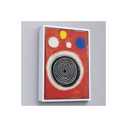 Çerçeveli Alexander Calder - Eşmerkezli Bulutsu Tablo - Concentric Nebula-8103