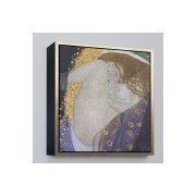 Çerçeveli Gustav Klimt'İn Danae Tablosu-8318