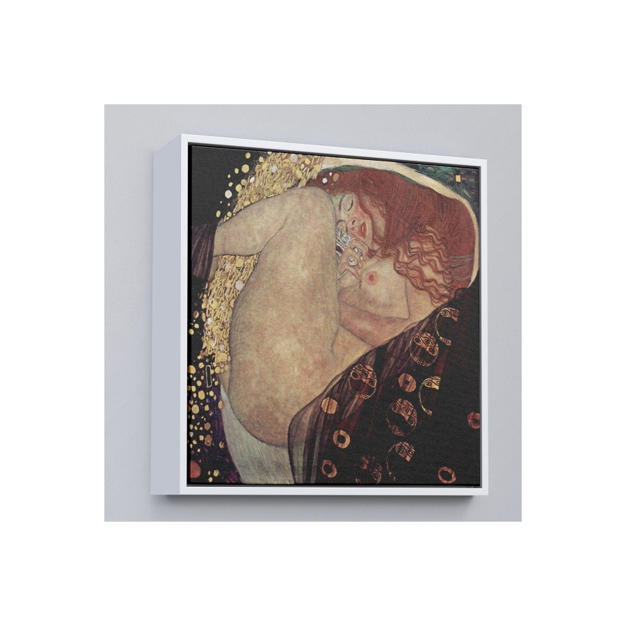 Çerçeveli Gustav Klimt Danae Tablosu-8340