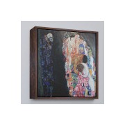 Çerçeveli Gustav Klimt – Ölüm Ve Yaşam Tablosu-8341