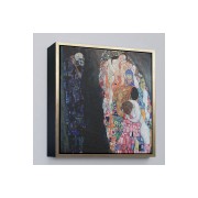 Çerçeveli Gustav Klimt – Ölüm Ve Yaşam Tablosu-8341