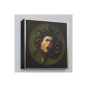 Çerçeveli Caravaggio - Medusa Tablosu-8350