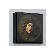 Çerçeveli Caravaggio - Medusa Tablosu-8350