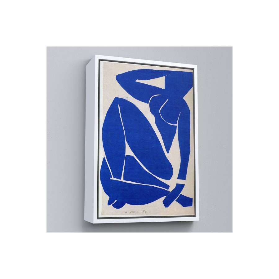 Çerçeveli Henri Matisse - Blue Nude Tablo-8082