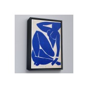 Çerçeveli Henri Matisse - Blue Nude Tablo-8082