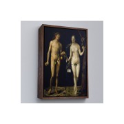 Çerçeveli Albrecht Dürer - Adem İle Havva Tablo - Adam And Eve-8053