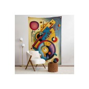 Kandinsky Duvar Örtüsü Minimal Soyut Duvar Örtüsü-7826