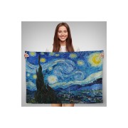 Vincent van Gogh - Yıldızlı Gece Duvar Örtüsü - The Starry Night-7133