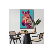 Çerçeveli Zebra Tablosu-7642