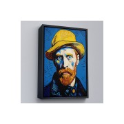 Çerçeveli Vincent Van Gogh Portre Tablosu-7752