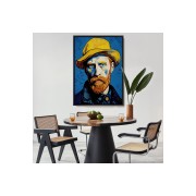 Çerçeveli Vincent Van Gogh Portre Tablosu-7752