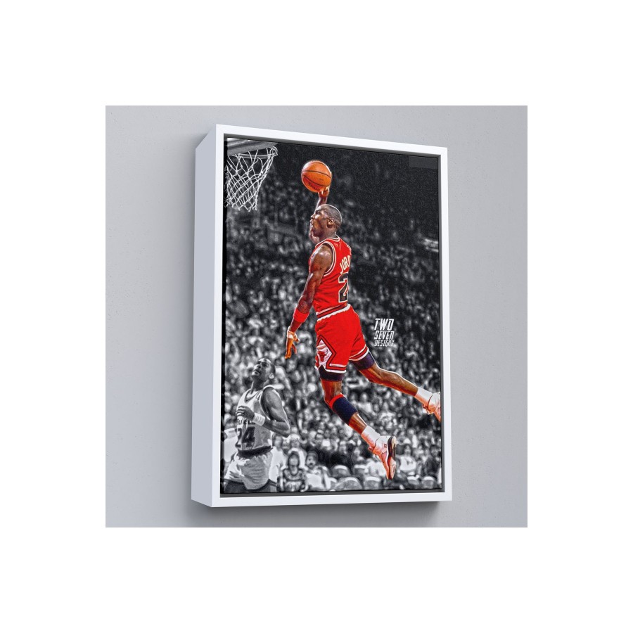 Çerçeveli Michael Jordan Smaç Tablosu-7736