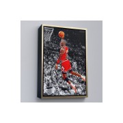 Çerçeveli Michael Jordan Smaç Tablosu-7736