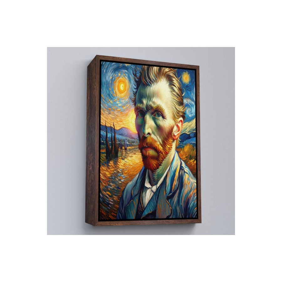 Çerçeveli Vincent Van Gogh Tablosu-7680