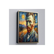 Çerçeveli Vincent Van Gogh Tablosu-7680