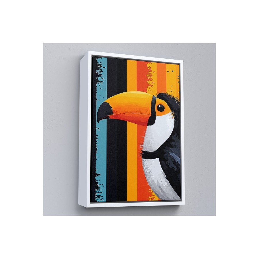 Çerçeveli Toucan Kuşu Tablo-7587