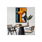 Çerçeveli Toucan Kuşu Tablo-7587