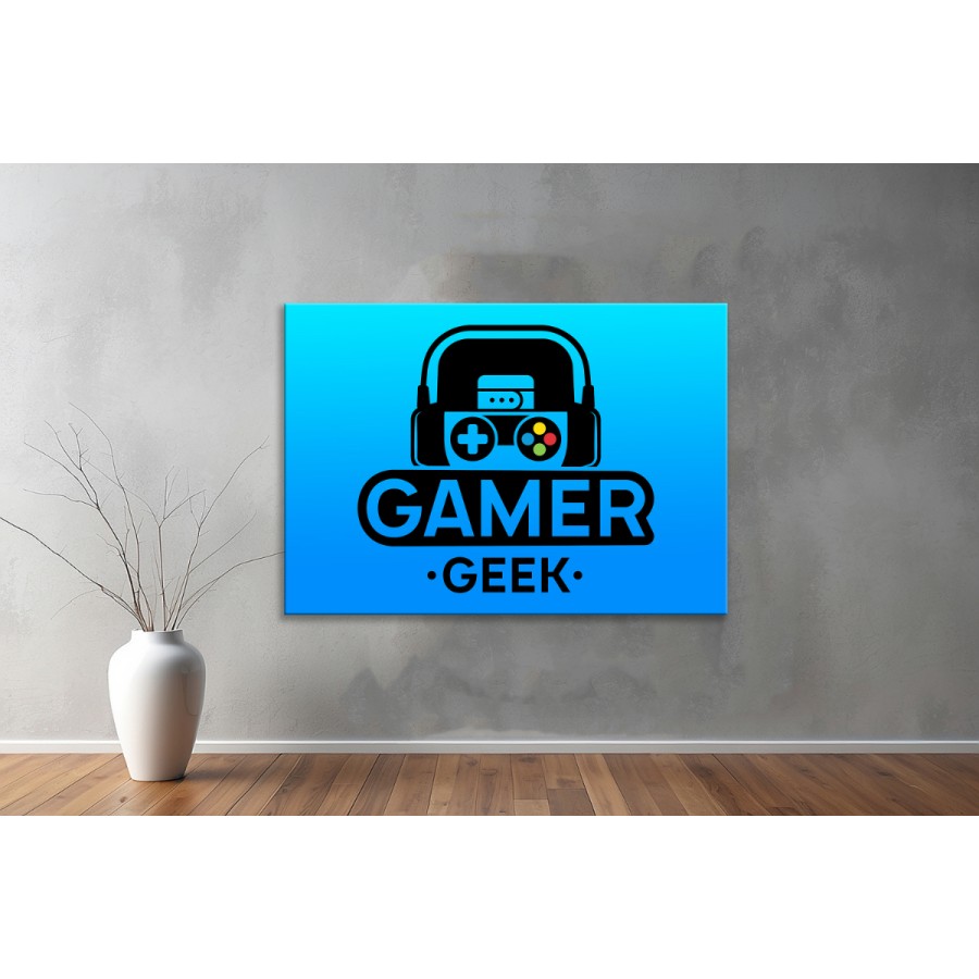 Gamer ( Oyuncu.) Kanvas Yatay Tablo 15