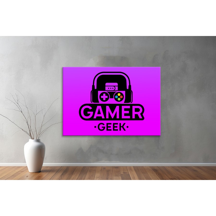 Gamer ( Oyuncu.) Kanvas Yatay Tablo 19