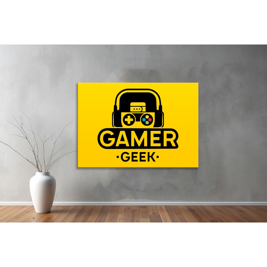 Gamer ( Oyuncu.) Kanvas Yatay Tablo 24