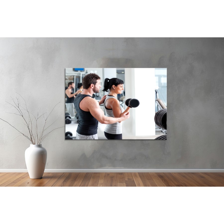 Gym ( Sport) Kanvas Yatay Kanvas Tablo 42