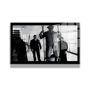 Atatürk Cam Tablo Yatay 125