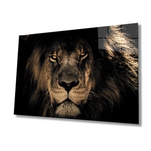 Aslan Cam Tablo