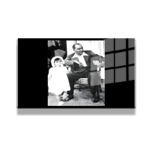 Atatürk Cam Tablo Yatay 126