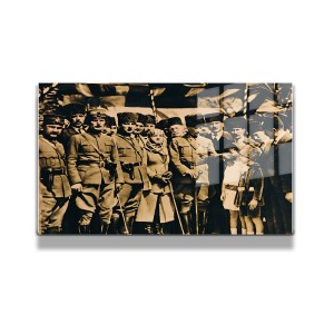 Atatürk Cam Tablo Yatay 569