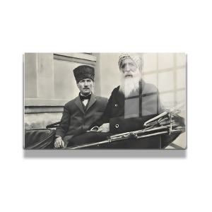 Atatürk Cam Tablo Yatay 476