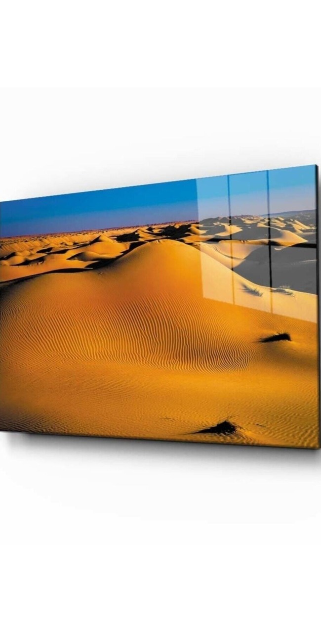 Doğa Manzara Cam Tablo 4mm Dayanıklı Temperli Cam