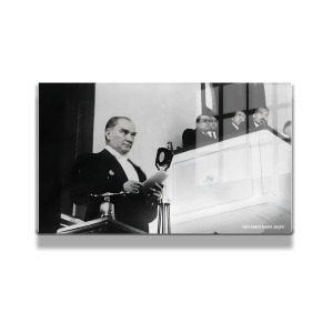 Atatürk Cam Tablo Yatay 78